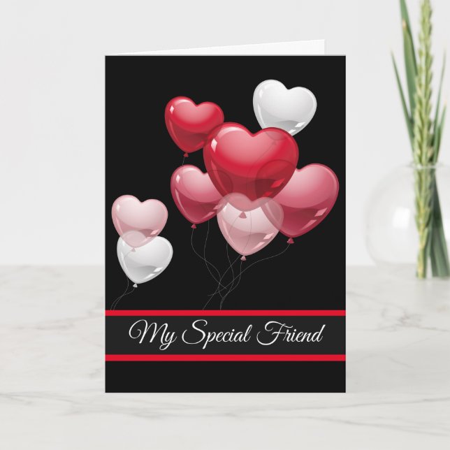 Cartão de dia de os namorados - Meu Amigo Especial (Frente)