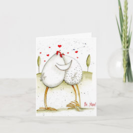 Cartão de dia de os namorados - Seja Meu!