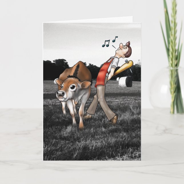 Cartão de dia de os pais com CARNE! (Frente)