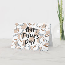 Cartão de Dia de os pais de Café