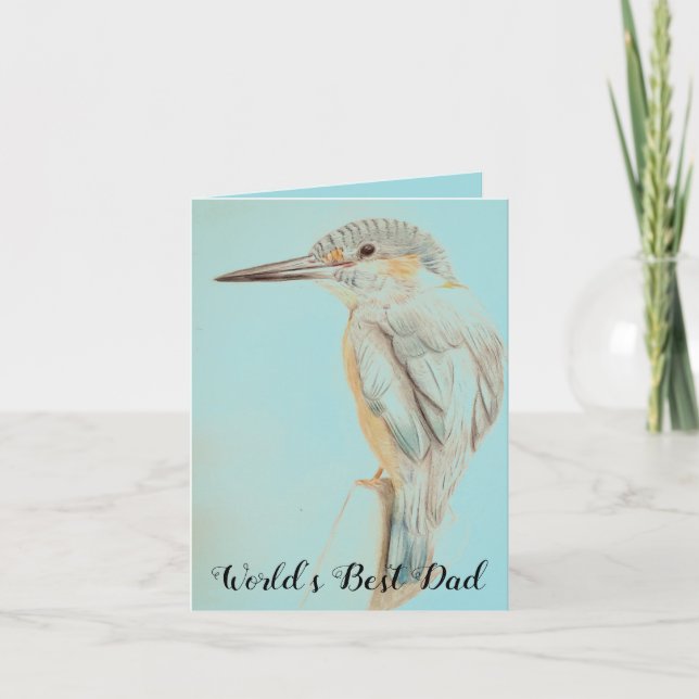 Cartão de Dia de Pai Feliz (Frente)