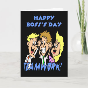 Cartão de Dia do Chefe