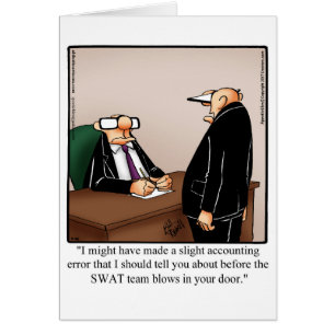 Cartão de Dia do Chefe Nacional Engraçado "Espec