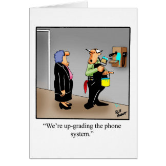 Cartão de Dia do Chefe Nacional Engraçado "Especti