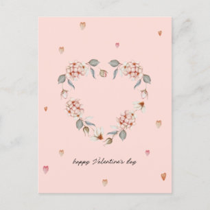 Cartão de Dia do Namorados Romântico com Coração F