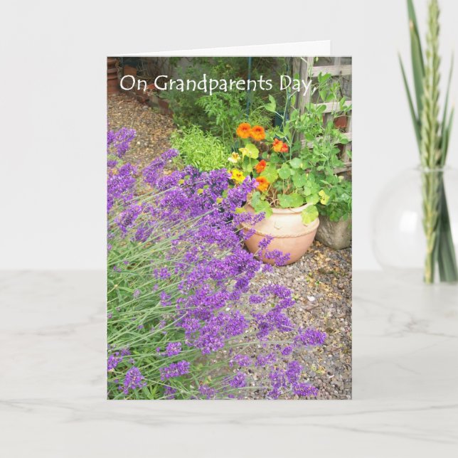 Cartão de Dia dos Avós (Frente)