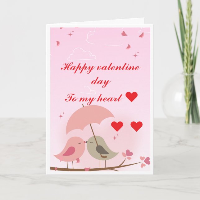 Cartão de Dia dos Namorados (Frente)