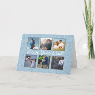 Cartão de Dia dos Pais com Foto Personalizado