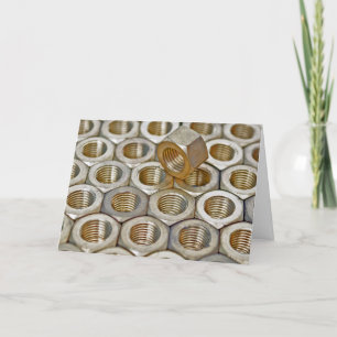 Cartão de Dia dos Pais Noz Especial