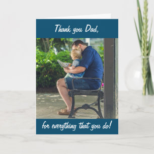 Cartão de Dia dos Pais personalizado com foto Obri
