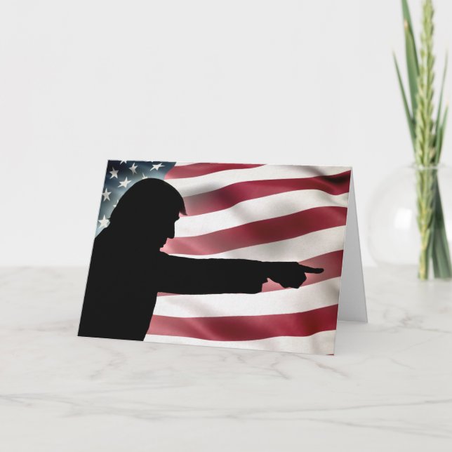 Cartão de Dia dos Presidentes de Bomba (Frente)