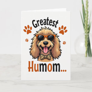 Cartão de Dia Feliz da Mãe de Cachorro Legal