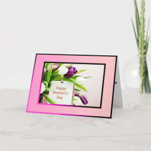 cartão de dia feminino