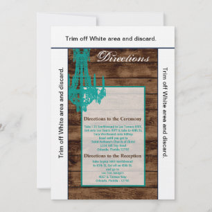 Cartão de Direção 3.5x6 Candelier Russo Ocidental