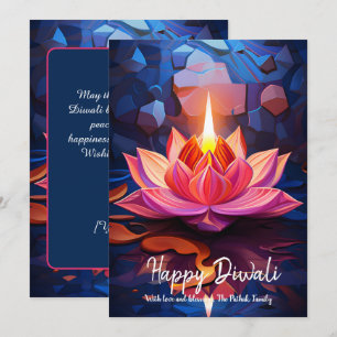 Cartão de Diwali Spark of Grace