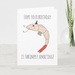 Cartão de dobramento do aniversário surpreendent