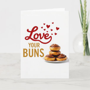 Cartão de Doce Amor pelos Seus Pãezinhos