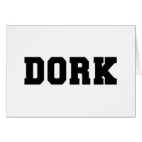 CARTÃO DE DORK