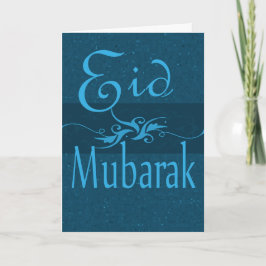 Cartão de Eid Mubarak