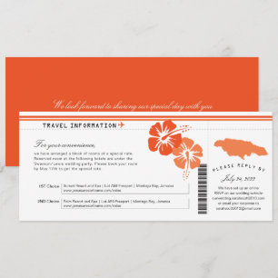 Cartão de Embarque Hibiscus Jamaica   Acomodações