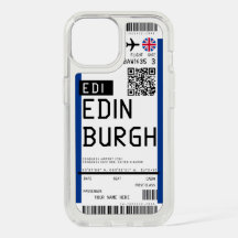 Cartão de embarque para Edimburgo (EDI)