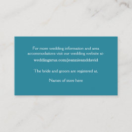 Cartão de Enclausuramento de Casamento na Praia Br