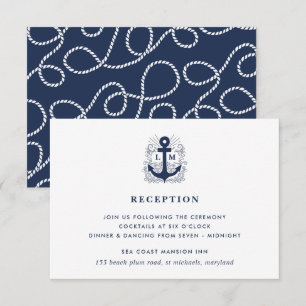 Cartão de Enclausuramento de Recepção Náutica Bem 