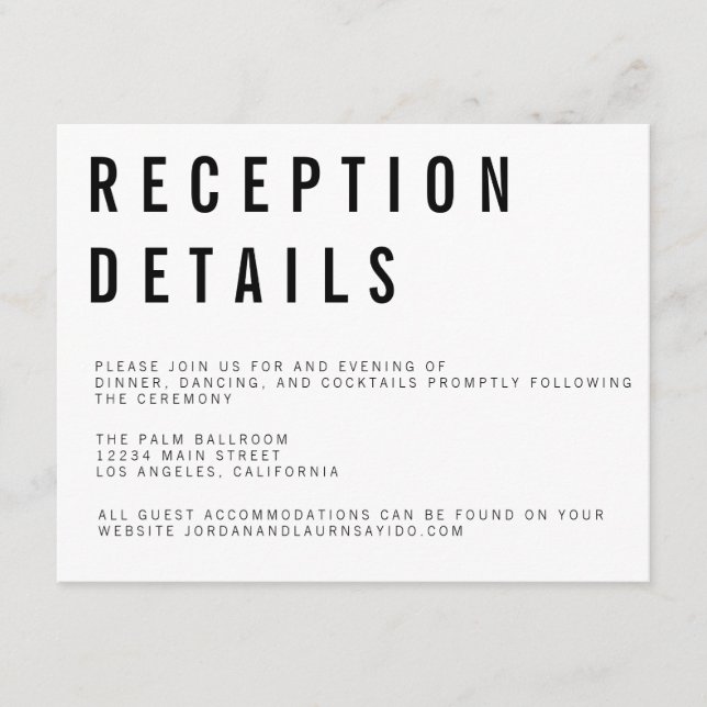 Cartão de Enclausuramento Minimalista Charlie (Frente)