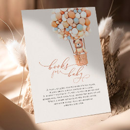 Cartão de Enclosure de Livros de Bebês de Urso Cas