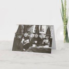 Cartão de Encontro de Bruxas - Personalizado