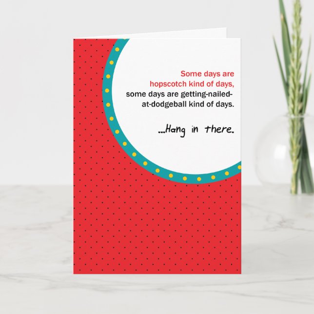 Cartão de encorajamento (Frente)