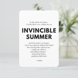 Cartão de Encorajamento ao Cuidador - Verão Inve