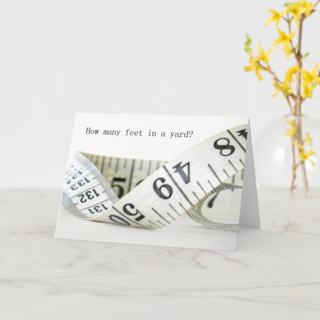 Cartão de Encorajamento de Fita de Avaliação Humor (Flor Amarela)