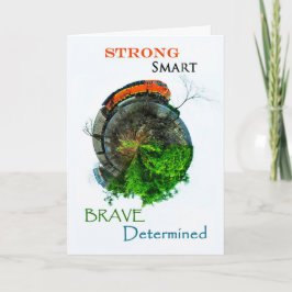 Cartão de Encorajamento do Comboio