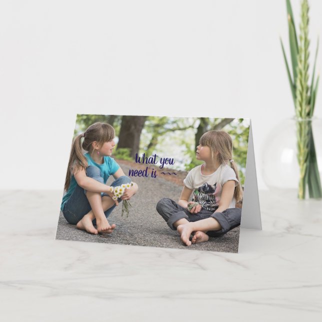 CARTÃO DE ENCORAJAMENTO ENTRE MENINAS (Frente)