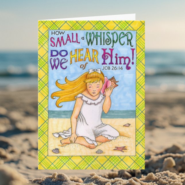 Cartão de Encorajamento para Sussurros Pequenos (Criador carregado)