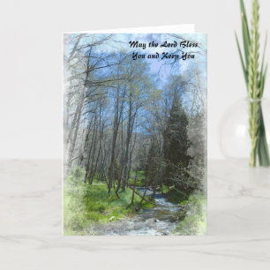 Cartão De Encorajamento Psalm 1