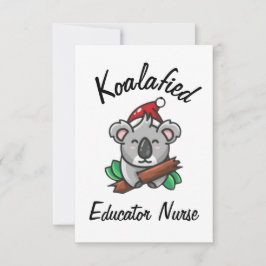 Cartão de Enfermeira Educadora Koalafied