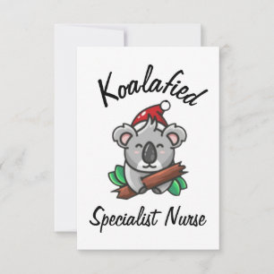 Cartão de Enfermeira Especialista Koalafied