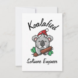Cartão de Engenheiro de Software Koalafied