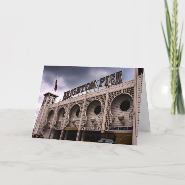 Cartão de entrada frontal Brighton Pier (Frente)