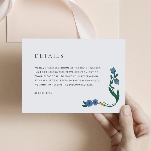 Cartão de Envio de Acomodações Elegantes Art Deco (Criador carregado)