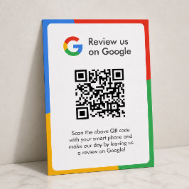Cartão de Envio de Avaliações do Google | Inserção
