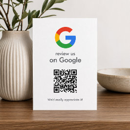 Cartão de Envio de Avaliações do Google | Inserção