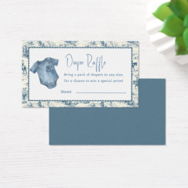 Cartão de Envio de Fralda de Denim Blue Jean Menin