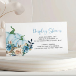 Cartão de Envio para Chá de Bebê com Exposição de