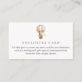 Cartão de Envio para Chá de Bebê do Teddy Bear