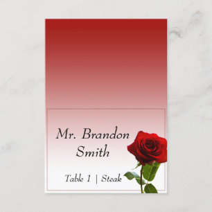 Cartão de Escort de Casamento de Fairytale