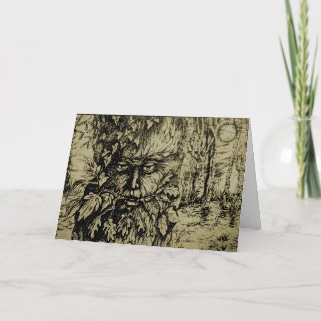 Cartão de Especiaria Verde (Frente)