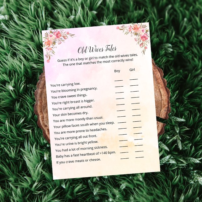 Cartão de Esposas Antigas do Chá de fraldas Elefan (Criador carregado)